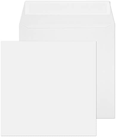 Blake Purely Everyday 190 x 190 mm 100 gsm Kare Soyma ve Mühür Zarfları (0190PS) Beyaz-500'lü Paket