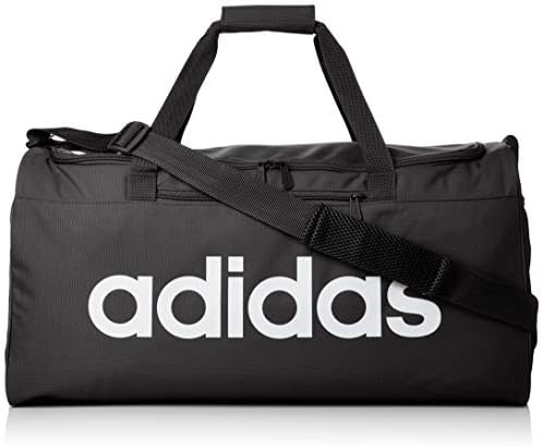 Adidas Unisex Yetişkin Doğrusal Çekirdek Orta, Siyah / Siyah / Beyaz, Bir Boyut