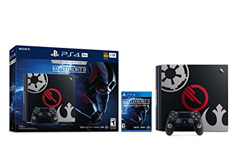 PlayStation 4 Pro 1 TB Sınırlı Sayıda Konsol-Star Wars Battlefront II Paketi [Durduruldu]