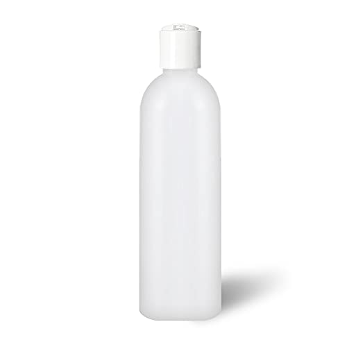 MoYo Natural Labs 16 oz Seyahat Konteynerleri, Disk Kapaklı Boş Şampuan Şişeleri, BPA İçermeyen HDPE Plastik Sıkılabilir Tuvalet