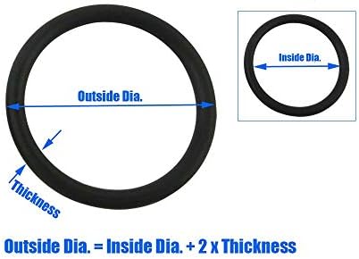 LF & LQEW 20 adet 3.5 mm Kalınlığı NBR O Ring Conta 105/110/115/120/125/130/135/140/145/150 / 155mm OD Nitril Kauçuk O Ring Sızdırmazlık