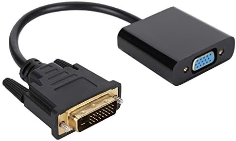 1080 P Adaptörü DVI 24 + 1 VGA Dönüşüm Kablosu Kalaylı Bakır A0402 Siyah Bilgisayar Aksesuarları Kablosu Bilgisayar Aksesuarları