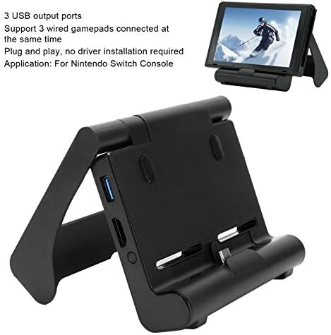 Socobeta şarj standı HDMI Oyun Konsolu Şarj İstasyonu Taşınabilir Evrensel USB şarj tabanı