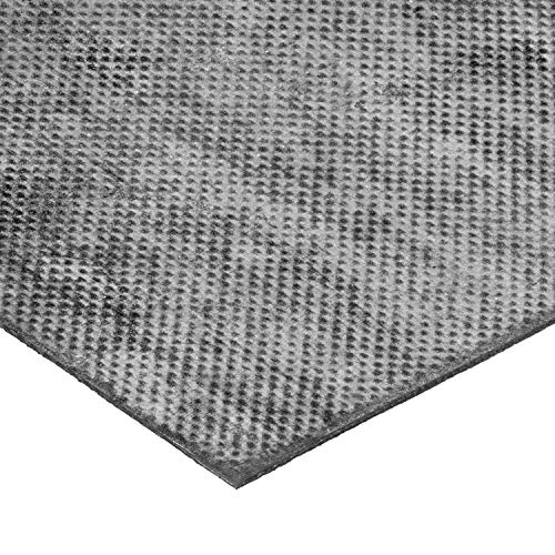 Kumaş Takviyeli Neopren Kauçuk Levha Yapıştırıcı Yok-60A-1/16 Kalın x 12 Geniş x 12 Uzun