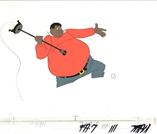 Fat Albert & the Gang Production Animation Cel, 1972-75 b2024 Film Karikatürünü Yapmak için Kullanıldı