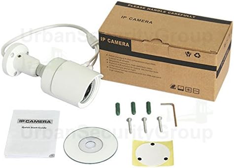 Kentsel Güvenlik Grubu 5MP 2.8 mm Geniş Açı HD: H. 265 IP Bullet Güvenlik Kamera ile RCA Ses: PoE, 24x IR Led, Vandal & Hava: