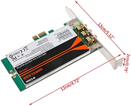 Lvyuanda DWA-556 Kablosuz Xtreme N PCI-E Masaüstü Adaptörü WiFi Kartı Düşük Profil SFF